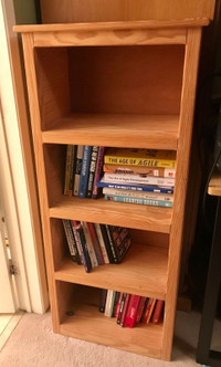 Solid Wood Crate Design Bookcase