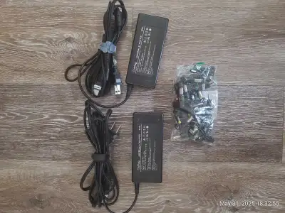 2 Outtag universal power adapter chargers Model: #PA-30900-ZXX I got a new computer and didn't use t...