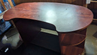 Wood laminate desk