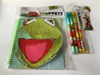 The Muppets Journal with stickers and Pop-up Pencils - new