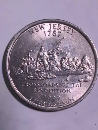 I am offering a New Jersey Quarter from 1999, commemorating the Crossroads of the Revolution. This q...