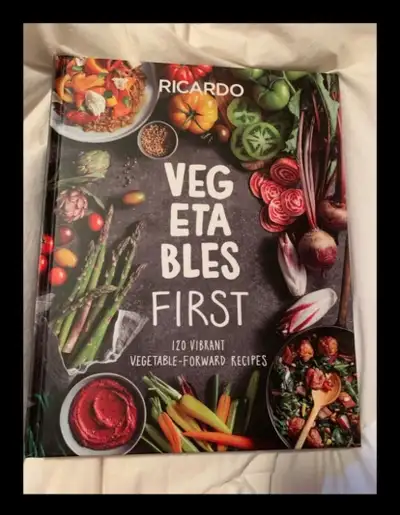 Ricardo Vegetables First Hardcover Cookbook, View more