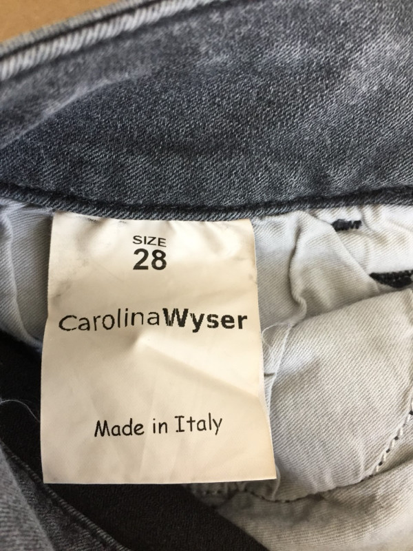 Carolina Wyser stretch slim Jeans made in Italy Girl lady size28 in Women's - Bottoms in Markham / York Region - Image 3