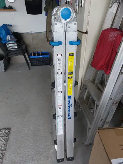 Mastercraft Grade 1A Aluminum Multi-Task Ladder, 17-ft, 300-lb, View more