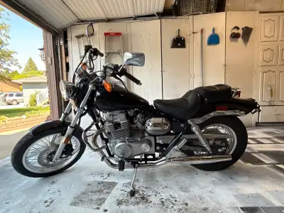 10,000+ kilometers, I’m the third owner. This is a rare find. Comes with a size, large helmet, bike...