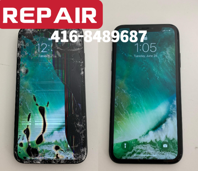 ⭐PHONE REPAIR ⭐ iPhone Samsung iPad IWATCH GOOGLE Pixel screen in Cell Phone Services in Mississauga / Peel Region