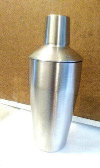 stainless steel cocktail shaker