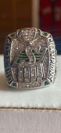 Sask Roughriders CFL Replica Grey Cup Ring 2013 Showcase 304