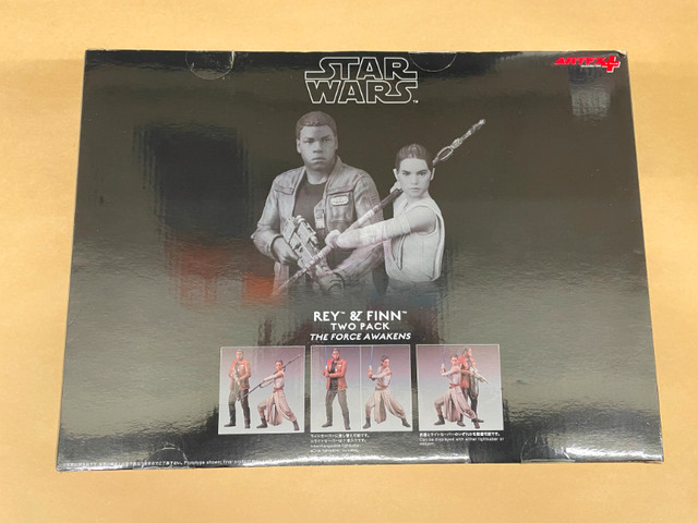 Kotobukiya Star Wars Rey & Finn Two Pack ArtFX+ Statues in Toys & Games in Regina - Image 2