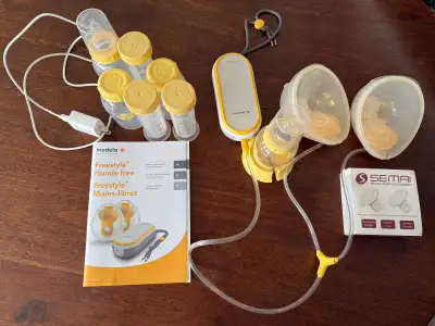 Medela Freestyle Pump and Medela Manual Pump, View more