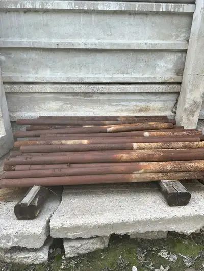 Have 200- 3” by 8’ long heavy wall pipe posts for sale call 780-712-092six