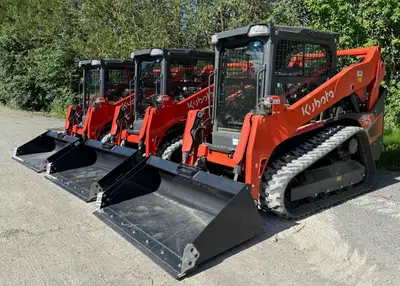 We have three Kubota SVL75 skid steer machines available, all in excellent condition. These powerful...
