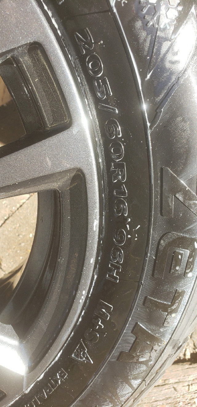 4 winter tires and DAI 16 inch rims Hyundai Kona in Tires & Rims in Penticton - Image 3