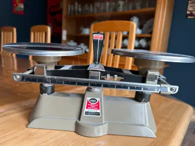 Antique lab balance scale, View more