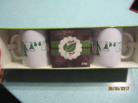 Christmas Mugs / Cups and Tea Gift Set NEW