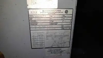 93 kVA Isolation transformer, View more