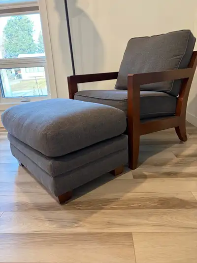 La-Z-boy lounge chair and ottoman, View more