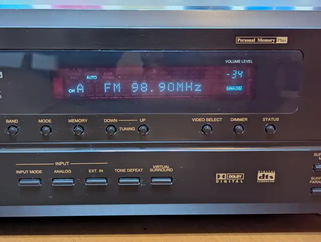 Denon AVR-1601 375 Watt 5.1 Amplifier 75 Watts / Channel in Stereo Systems & Home Theatre in Red Deer - Image 7