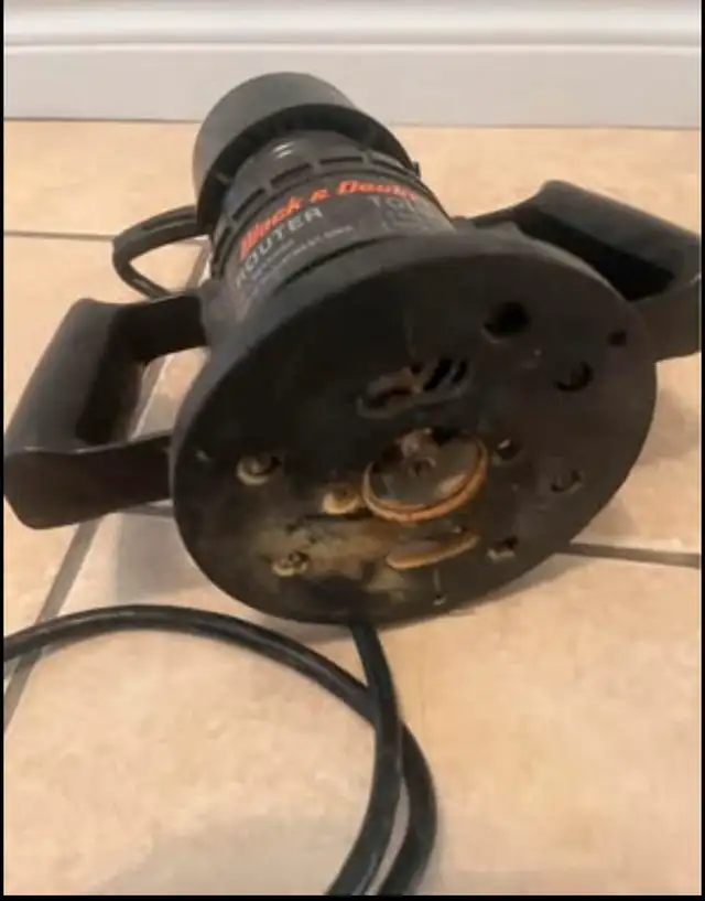 Black & Decker Plunge Router 760463347538153987123