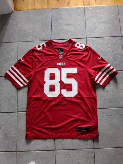 Nike George Kittle #85 San Francisco 49ers  size Large Like New, View more