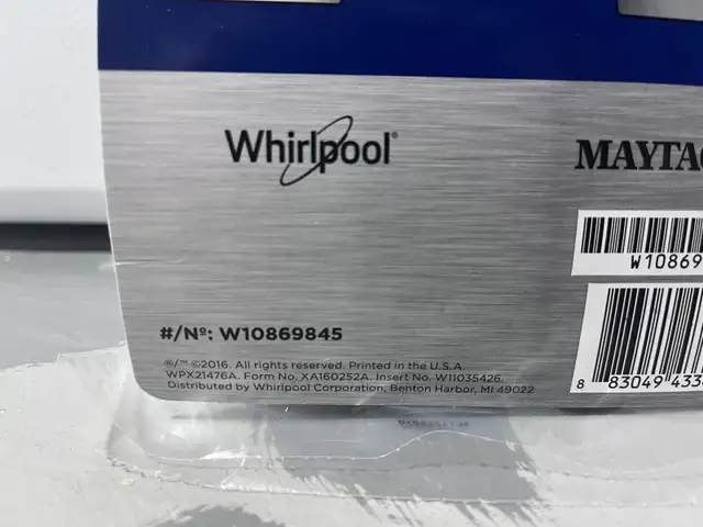 Whirlpool W10869845 Genuine OEM Stacking Kit For Washers & Dryer in Washers & Dryers in Markham / York Region - Image 5