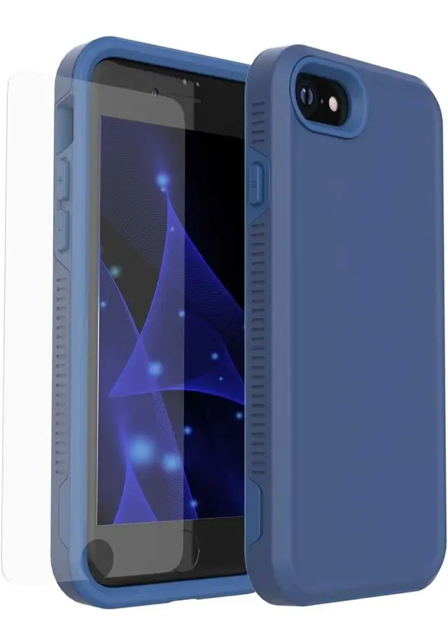 iPhone 8 case & screen protection (only fits 7/8/SE 2020) in Cell Phone Accessories in Ottawa - Image 2