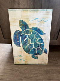 Beautiful turtle canvas 