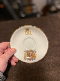 Queen Elizabeth II Coronation saucer