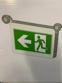 Running Man Led Exit Sign