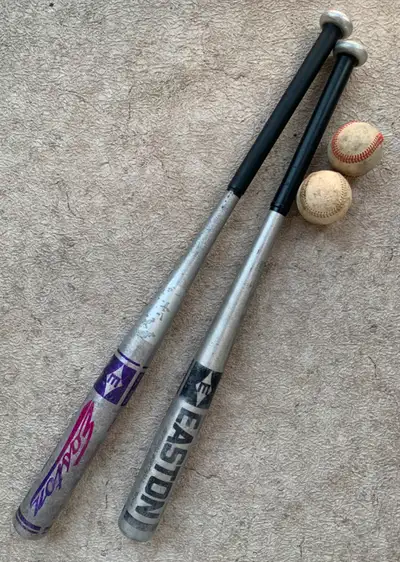 Easton Baseball Bats and Balls., View more