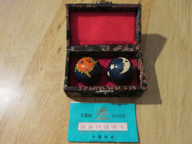 DACIGE Chinese Musical Balls Baoding Sun Moon Vintage in Health & Special Needs in Hamilton