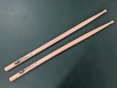 Pair of Like New 16" Sound Percussion 7A Hickory Drum Sticks, View more
