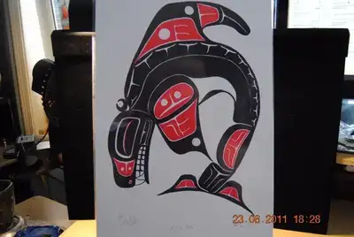 Northwest Coast Native art Limited Edition. #10, View more