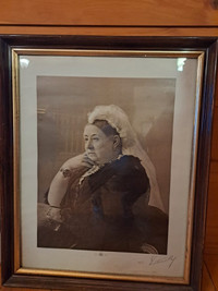 Original Signed Queen Victoria Photograph