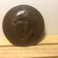 Antiques Bronze Metal Medal