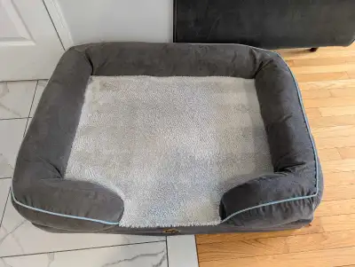 Large memory foam dog bed Brand: Laifug( Amazon) Used for 2 years and the mattress is still really f...