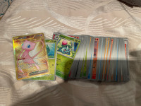 Selling over 250 Pokemon 151 cards with Gold Mew and Reverse Hol