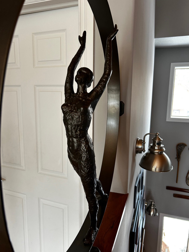 Figurative bronze sculpture of a female dancer in Arts & Collectibles in Banff / Canmore - Image 2