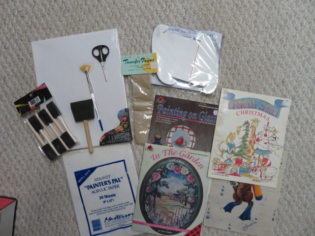 New & Used Crafting-Painting supplies -Take Bundle for $10 in Hobbies & Crafts in Calgary