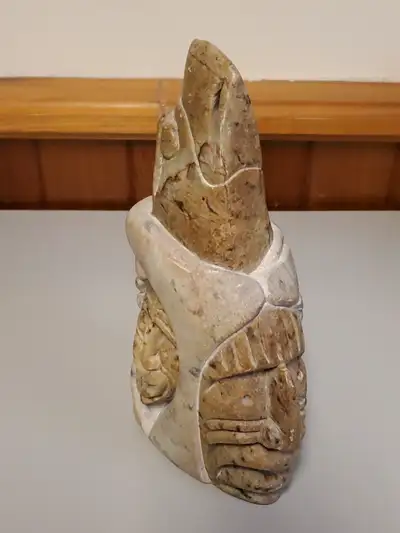 Rare Jamie Henery Signed Soapstone Carving Narive Inuit, View more