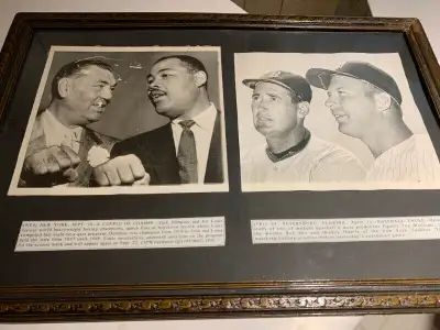 If ad is still posted, item is still available. No need to ask Vintage photos of Jack Dempsey/Joe Lo...