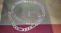 Chaîne Figaro argent sterling / Figaro chain sterling silver