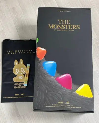THE MONSTERS 10th Anniversary Series-ZIMOMO Vinyl Plush , View more