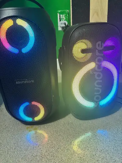Soundcore 160W Portable Speaker Duo – Rave Neo 2 & PartyCast SE, View more