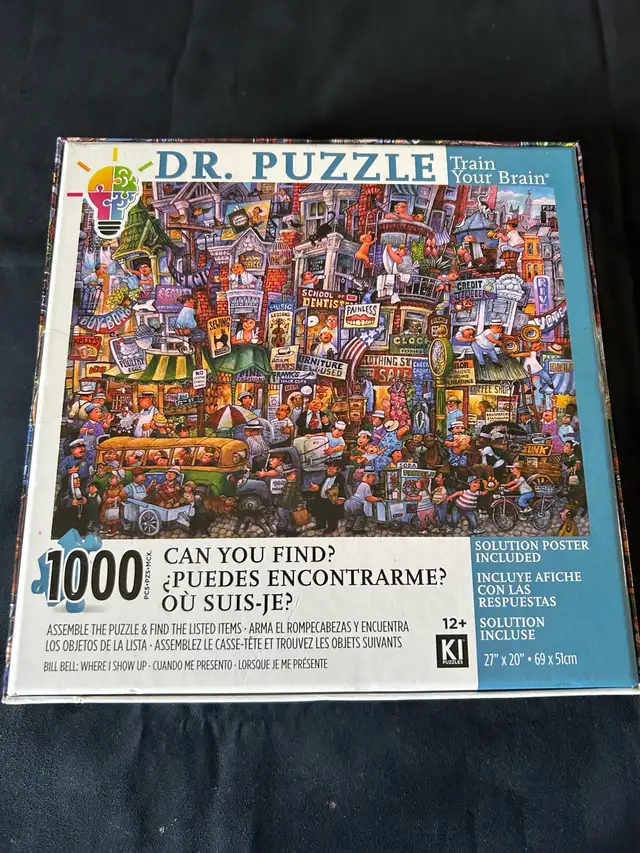 Jigsaw Puzzle - Dr. Puzzle 1000 pieces in Toys & Games in City of Toronto - Image 3