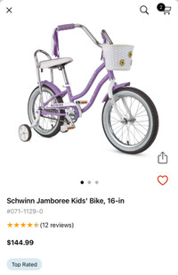 Schwinn Jamboree Kids' Bike, 16-in