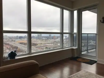 Experience the Sunrise Suite, a cozy 1BR set high above street level with breathtaking, unobstructed...