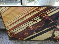 Two Beatles Framed Pucture]s 1963 and 1969 24”x20”