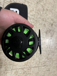 Ross fly fishing reel with line 