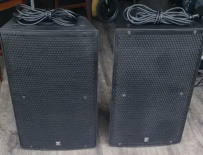Yorkville ps15p powered speakers LOUD AND BASSY 4400W  PEAK, View more